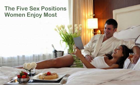 The Five Sex Positions Women Enjoy Most