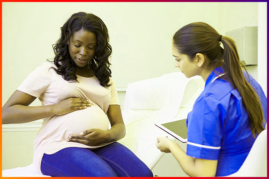 How do you treat patients when fibroids interfere with pregnancy