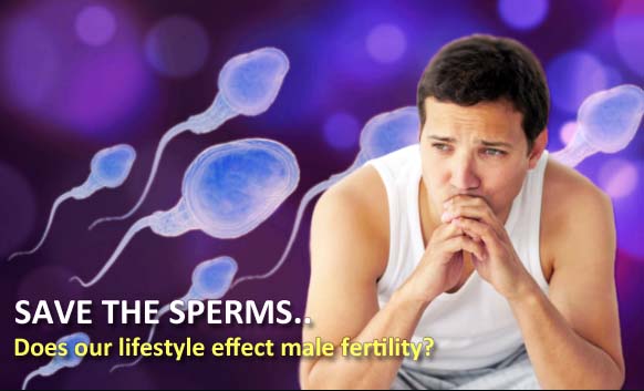 SAVE THE SPERMS..  Does our lifestyle effect male fertility?