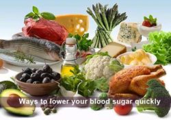 Ways to lower your blood sugar quickly