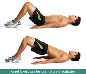 Kegel Exercises for premature ejaculation